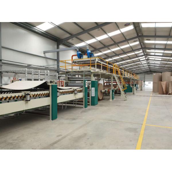 Buy 3 Ply 1800 Corrugated Cardboard Machines 220v at wholesale prices