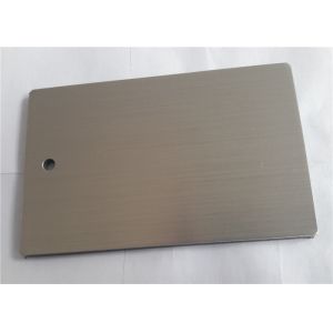 Width Customized Brushed Aluminum Plate Installation Convenient Recycled