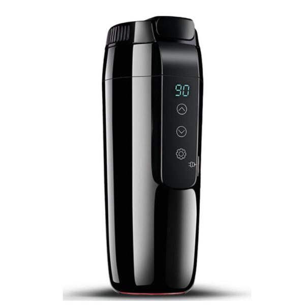 Customized Car Smart Heated Stainless Steel Vacuum Mug Electric Temperature