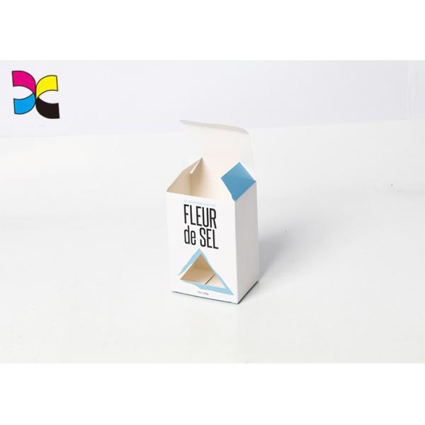 Die Cut Custom Packaging Boxes Window Display Commodity Toothpaste Hard Paper