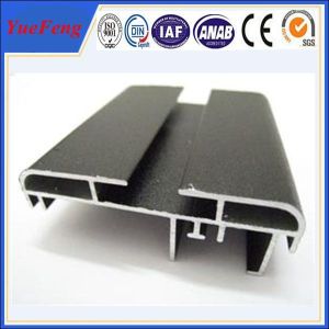 Quality 6063-T5 matte anodized aluminum extrusion for advertising for sale