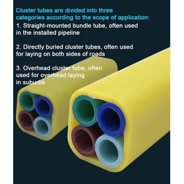 DL Connector PE 12.5mm Fiber Optic microtubes polyethylene sheath