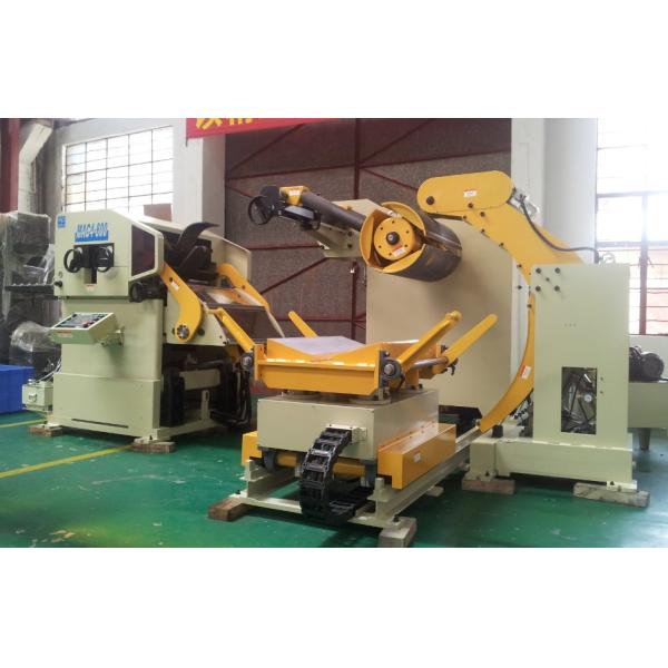 Buy 18KW Steel Coil Feeder Straightener Machine Cum Servo Roll Feeder 3 In 1 at wholesale prices