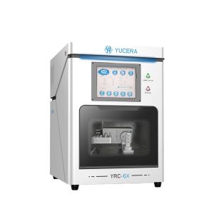 YUCERA-6X 5 Axis Cadcam Dental Lab Products Milling Machine Wet for Lithium Disilicate, Titanium Columns