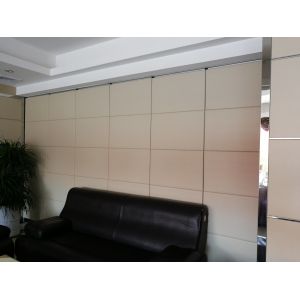 Conference Room Partition Movable Walls Panel Thickness 85mm , Folding Panel