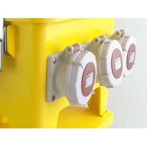 24 Poles Portable Distribution Box , Simplified Handling Spider Electrical Box