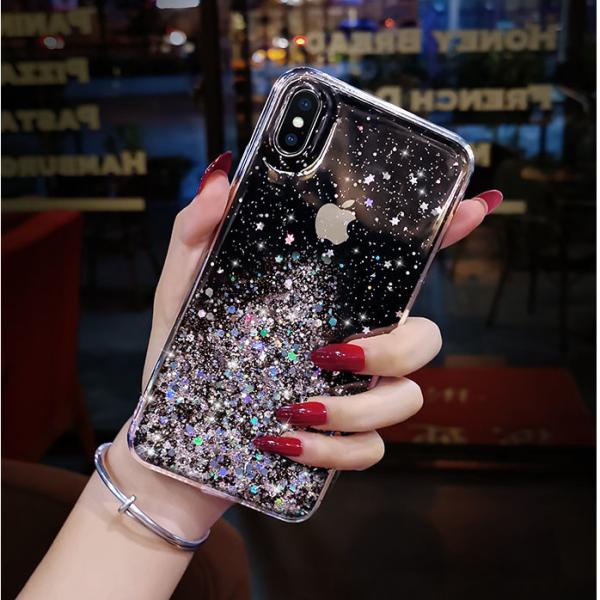 Washable Designer Cell Phone Cases TPU Glitter Shine For Huawei P40