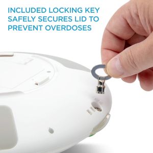 Portable Multifunctional Timing Alarm Clock Intelligent Electronic Medicine Box