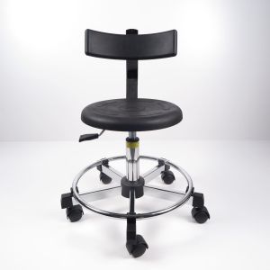 China Industrial Ergonomic ESD Chairs Save Space With Foot Ring 2 Adjustments Way on sale