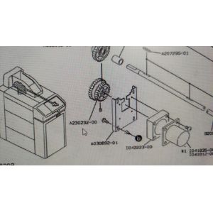 Noritsu mini lab IDLE GEAR A047719-01