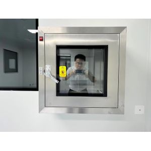 SUS304 Hospital Cleanroom Pass Box , Pharma Plant Pass Through Box