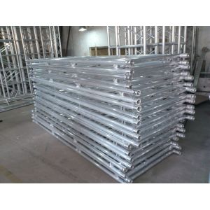 Aluminium Silver Resistant Speaker Folding Truss For Advertising Exhibition