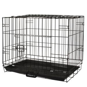 Foldable Stainless Steel 60x41x49cm Foldable Pet Cages