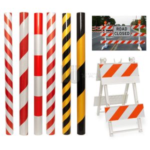 Collision Prevention Warning Tape Diagonal Reflective Film Warning Tape Parking