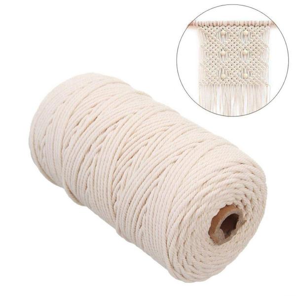Wholesale colorful cotton rope macrame cord for DIY decorative