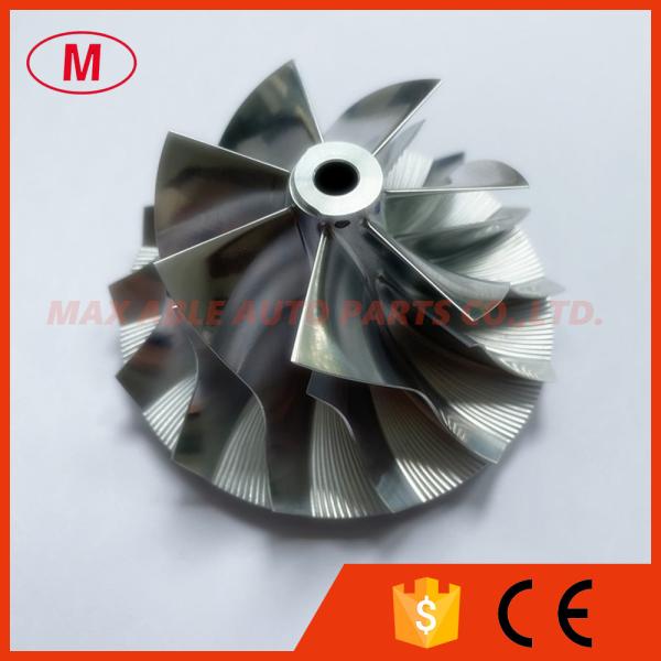 HX40 62.78/88.58mm 7+7blades Turbocharger milling/Aluminum 2618/billet compressor wheel