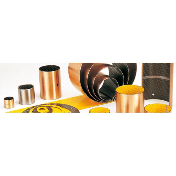 POM Copper Plating Dry Sliding Bearing 100mm Inner Diameter