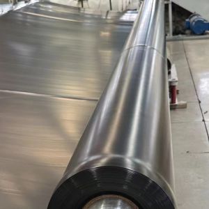 0.75-2.5mm HDPE Geomembrane Pond liner For Landfill Fish Shrimp Pond Dam