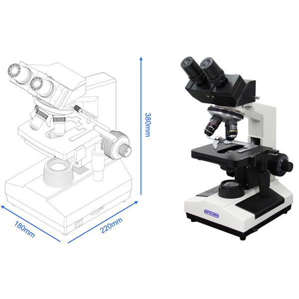 Laboratory Compound Xsz 107bn 1600x Biological Microscope