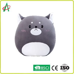 11'' Soft Polyester Stuffed Animal Toy With Cotton Candy Texture