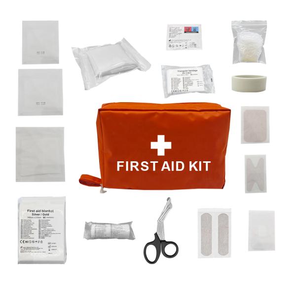 Automotive Safety First-Aid Bag for Emergency Medical Supplies & Training