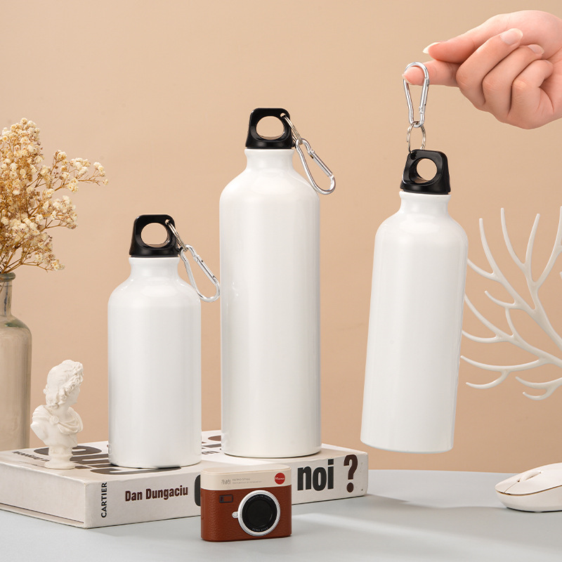 Customized cross-border new thermal sublimation sports water bottle large-capacity outdoor cycling and mountaineering water flask