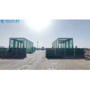 Electric Bus Wash Machine With Washing Time 3-5min/car Unlimited Max Washing