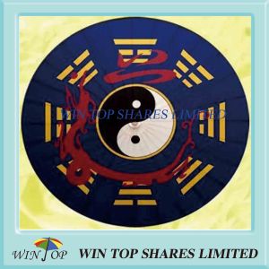 China and Korea culture Taiji oil paper parasol