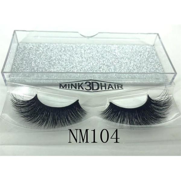 Professional Handmade 3D Mink Eyelashes Natural Style Luxurious Siberian False Eyelashes