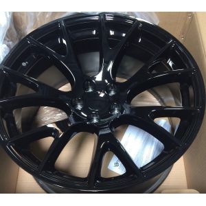 Hellcat Gloss Black Replica Wheels Rims Jeep Grand Cherokee Fits 22" 9"