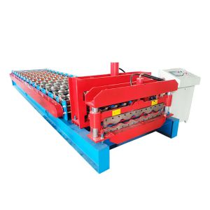 Gi Coil 1200mm Delta Glazed Tile Roll Forming Machine