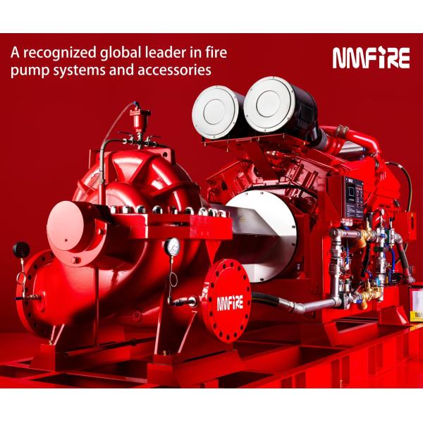 Diesel Engine Horizontal Centrifugal Fire Pump Set for Emergency Situations 5000GPM fire pump supplier