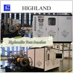 HIGHLAND Ship Hydraulic Test Benches Testing Hydraulic Machine with Clear