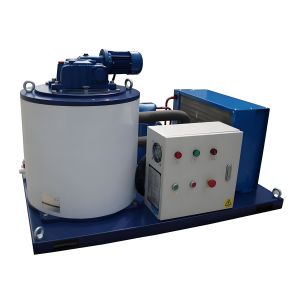 Quality Air Cooling Flake Ice Maker Machine Industrial With Danfoss Parts for sale