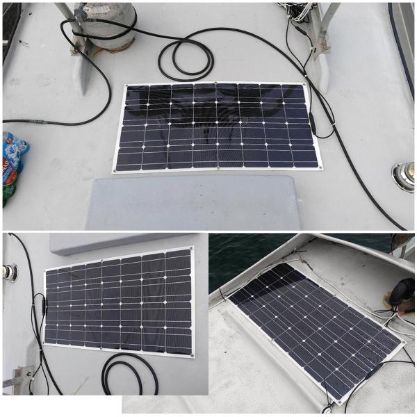 150Wp 12 Volt 200 Watt Flexible Solar Panel With 90cm MC4 Connector Cable