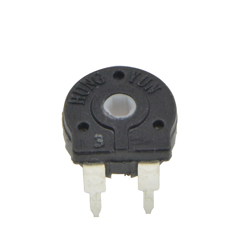 Horizontal Mounted Carbon Composition Potentiometer 10mm With Vertical Adjust