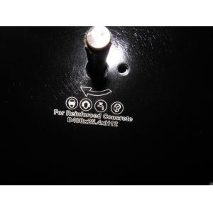 Laser Diamond Concrete Saw Blades , Dry Cut Diamond Blade With Turbo Segment