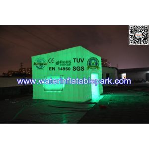 Attractive Rent Wedding Tent Lighting LED Structure / Inflatable Cube Tent