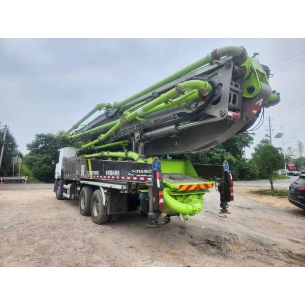 Spare Parts 49m Truck Mounted Pump Mercedes Benz Chassis Zoomlion Concrete Boom Pump