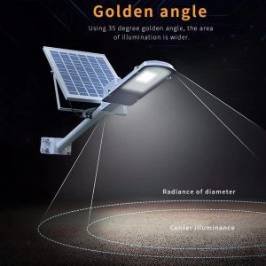 100 Watt 265V Solar LED Street Light Auto Intensity Controlled