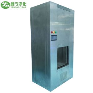 750W Auto Sliding Door Cleanroom Pass Box In Pharma
