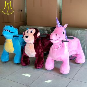 Hansel Guangzhou wholesale Motorized plush riding animals battery powered