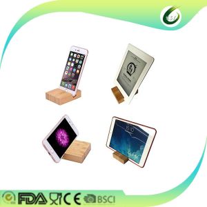 cheap bamboo mobile phone holder