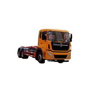 Pure Electric Small Dongfeng Hook Arm Garbage Truck with Energy Type Customized
