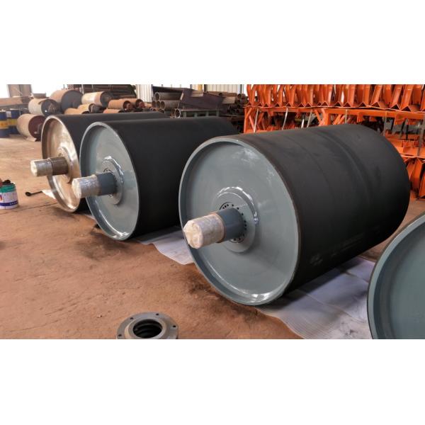 Buy Flat Belt Rubber Lagging Pulley at wholesale prices