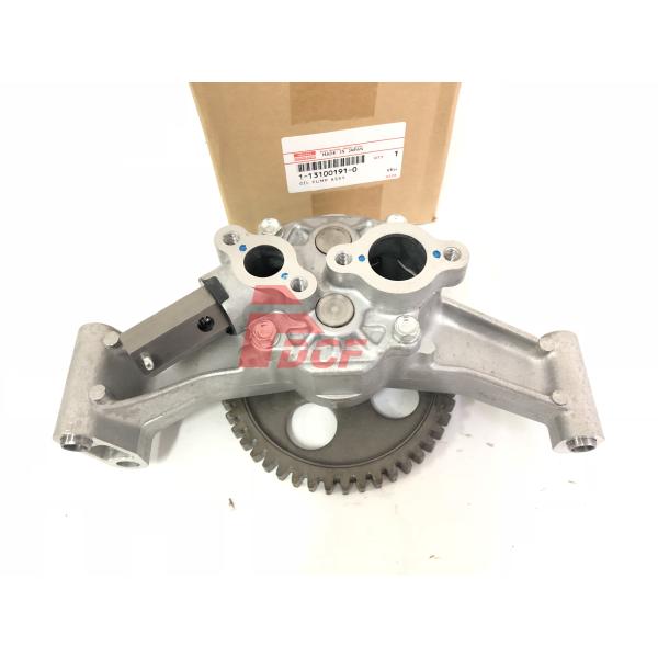 6SD1 Engine Oil Change Pump 1-13100191-2 For Isuzu Excavator Forget Engine Parts