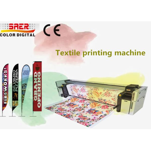 Digital Inkjet Textile Printing Machine for Direct Print On Cotton Poly Linen