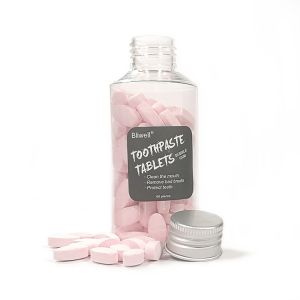 Travel Eco Natural Toothpaste Tablets Bubble Gum Sensitive Teeth Toothpaste