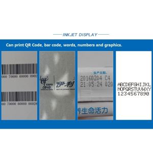 High Safety Level Inkjet Printer for Date Coding Needs on Handheld Plastic Metal