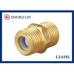 Male x Male Nipple 3/4 Brass Threaded Fittings